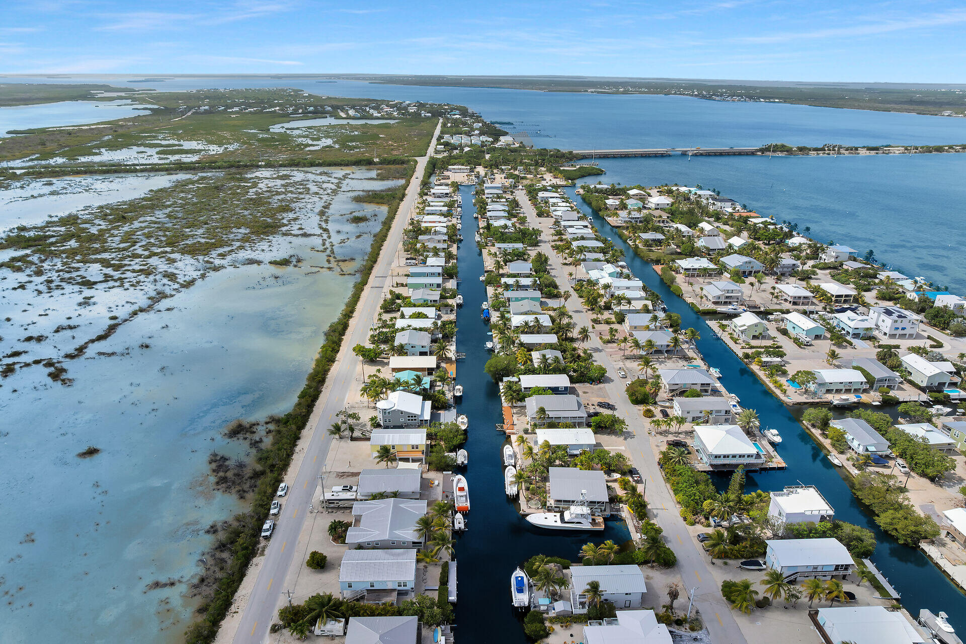 437 Pirates Road Summerland Key, FL 33042 - Photo 32 of 39 an aerial view of residential building and ocean