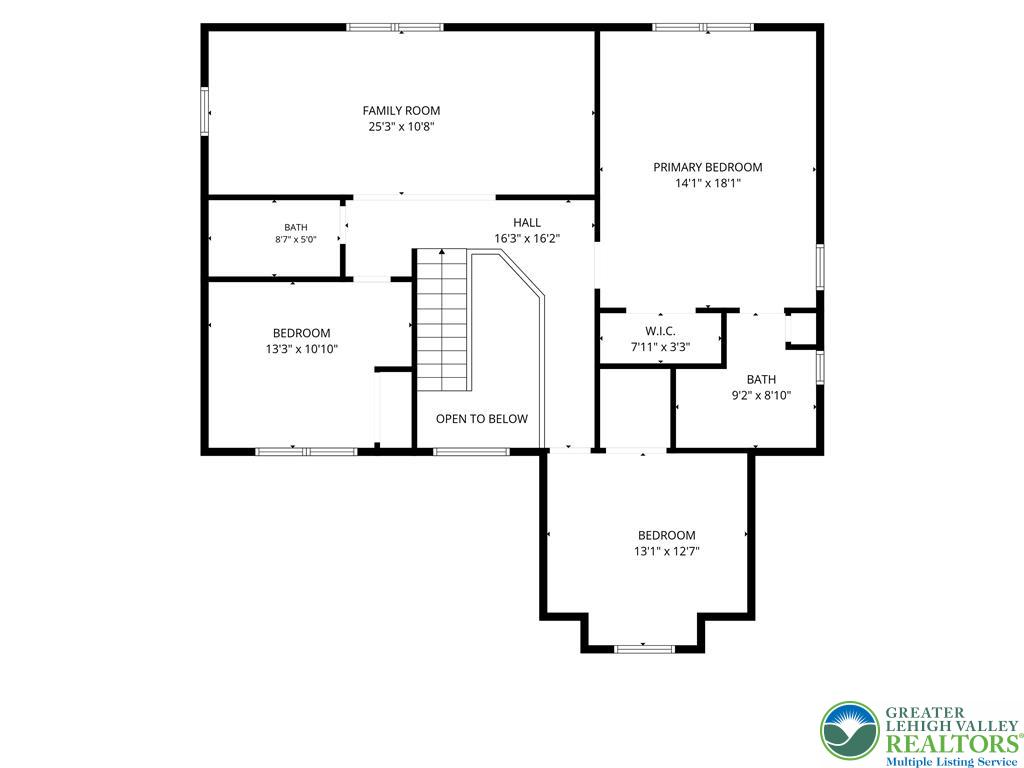 4608 Pine Ridge Drive West Bushkill, PA 18324 - Photo 60 of 62 Visualize your future home with this comprehensive floor plan, highlighting versatile living spaces and private retreats.