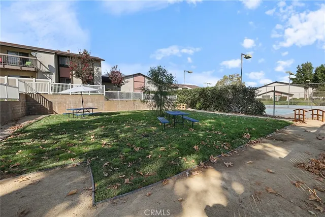 a view of a house with pool porch and furniture