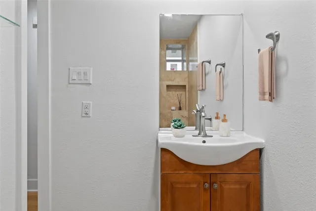 a living room with furniture and a view