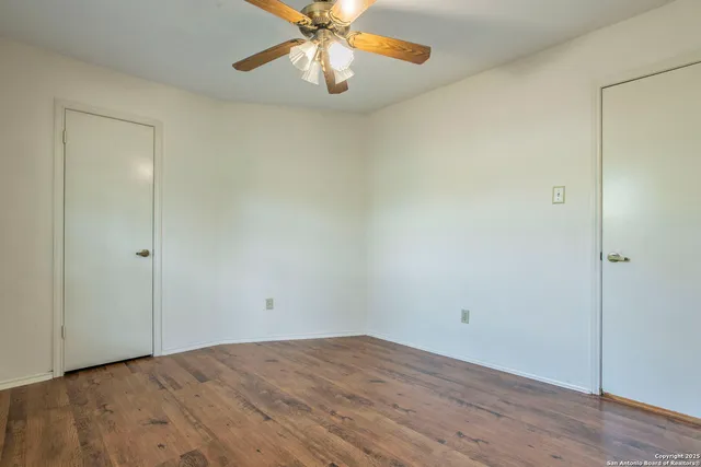 wooden floor in an empty room