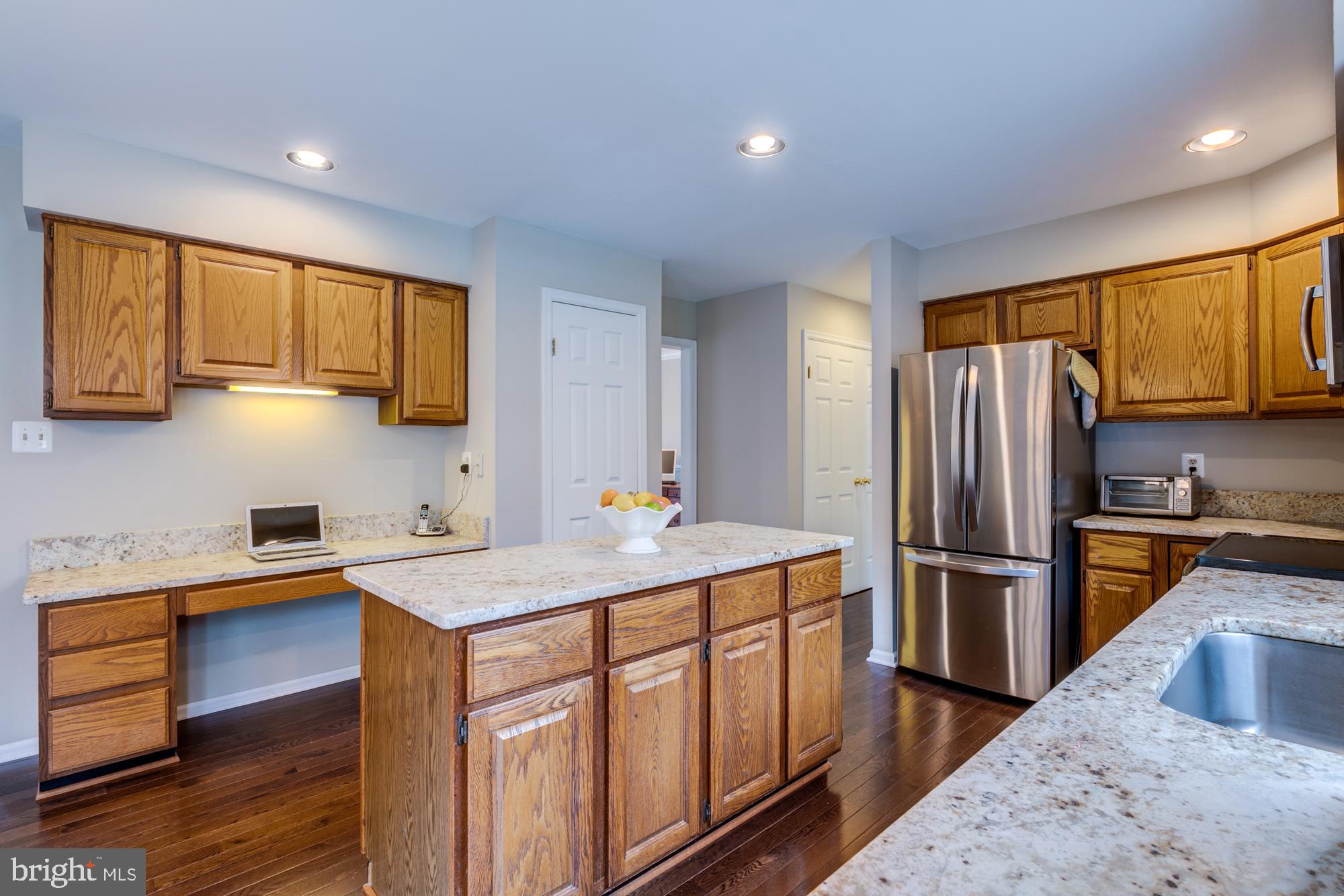 12553 Rock Ridge Road Herndon, VA 20170 - Photo 11 of 42 Desk area is perfect for home office