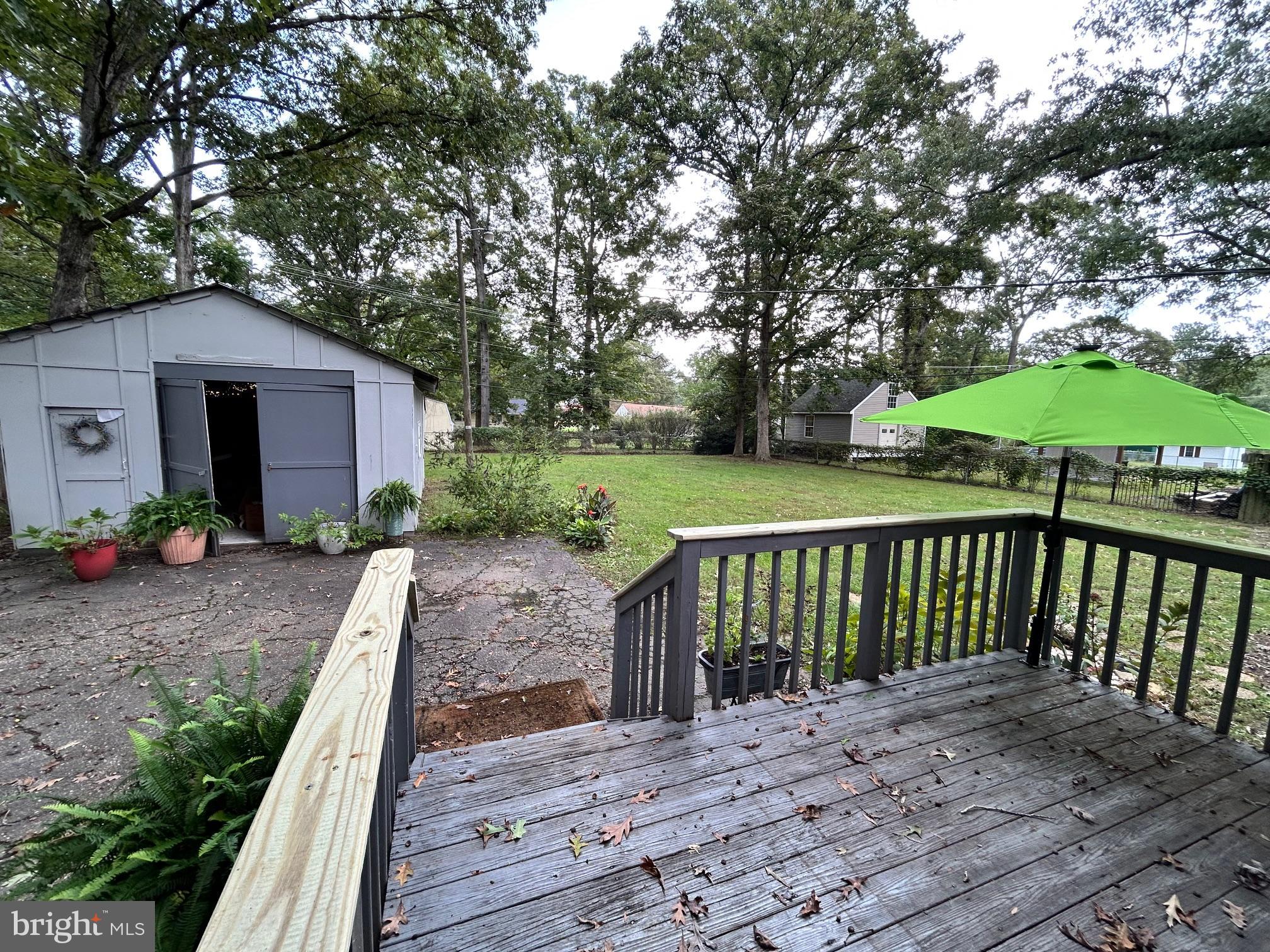 10 Blair Road Fredericksburg, VA 22405 - Photo 12 of 15 Deck and Shed