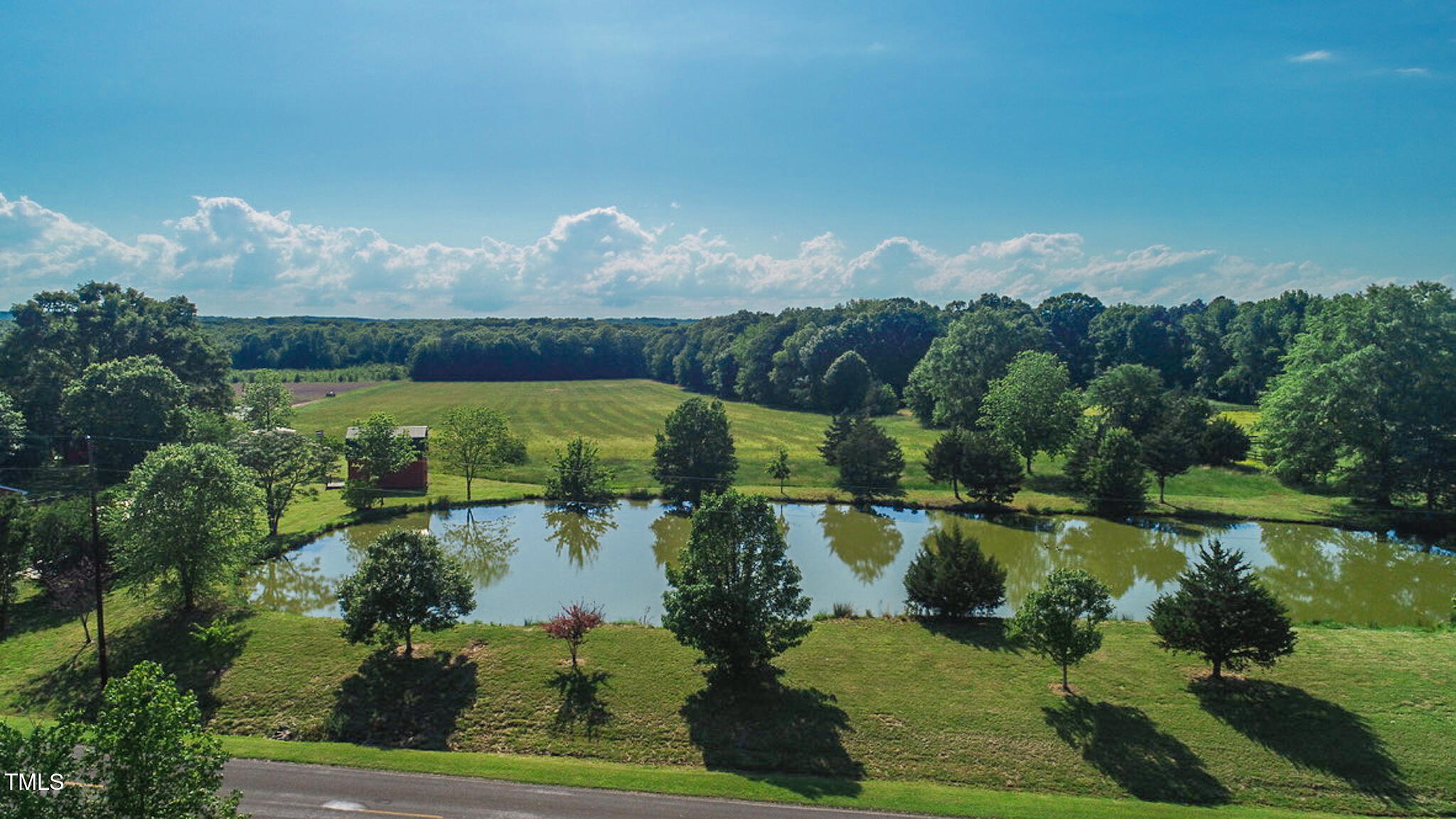 623 Chambers Road Rougemont, NC 27572 - Photo 12 of 44 a view of a lake from a balcony
