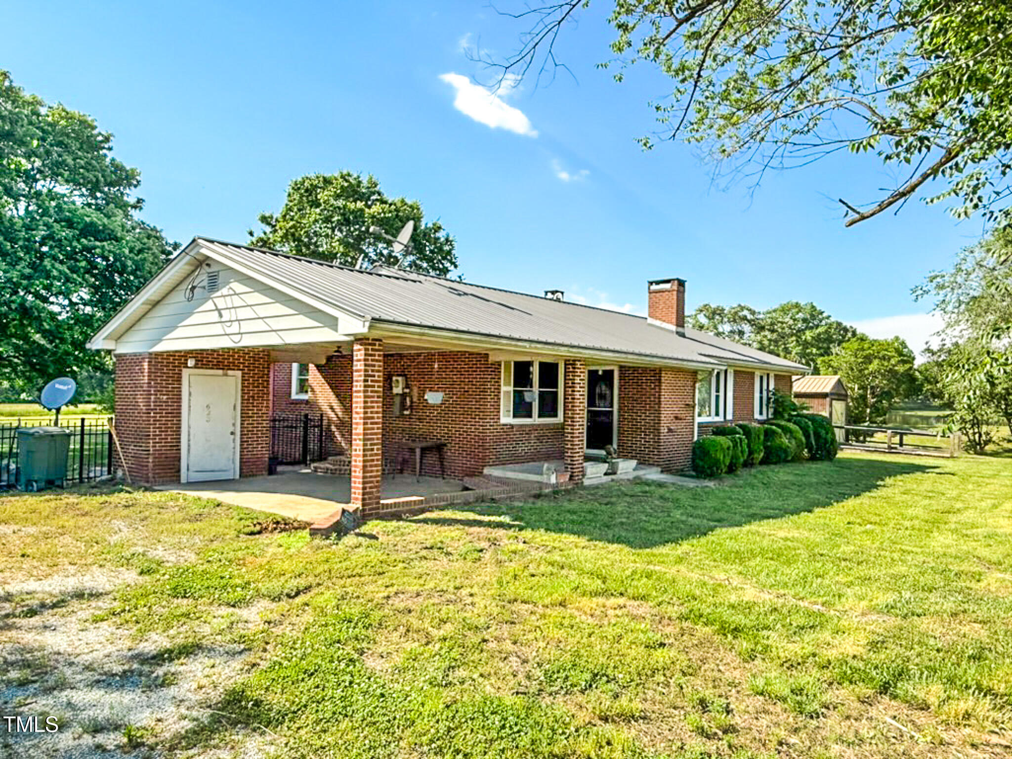 623 Chambers Road Rougemont, NC 27572 - Photo 14 of 44 a view of a house with backyard and sitting area