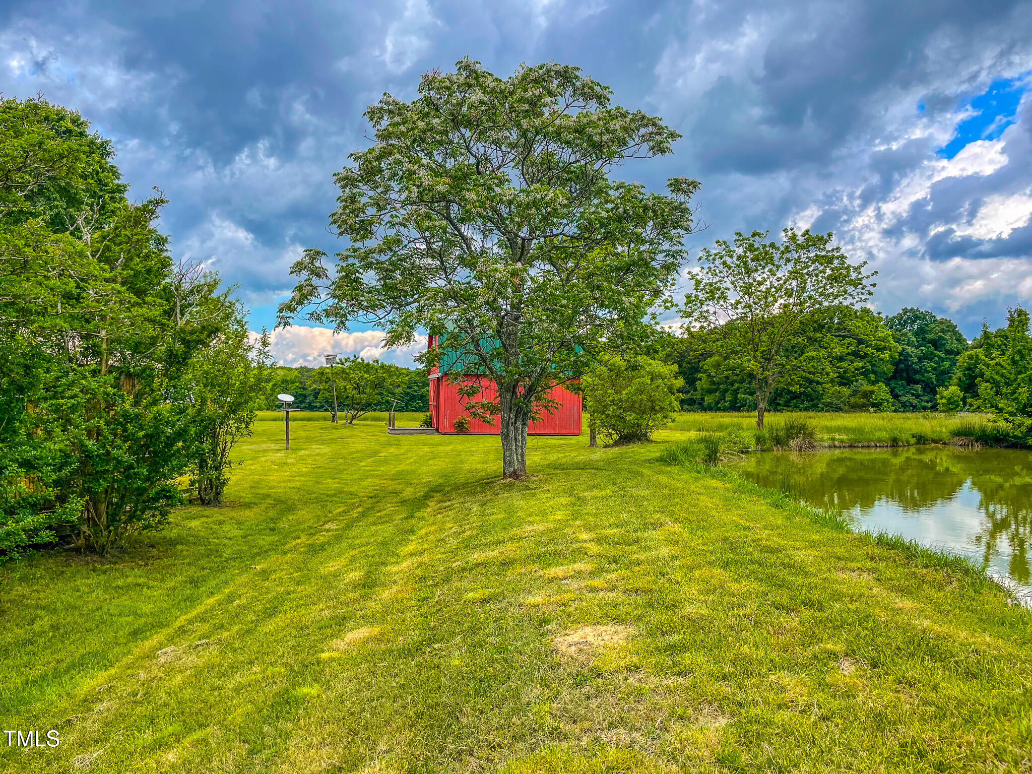 623 Chambers Road Rougemont, NC 27572 - Photo 18 of 44 a backyard of a house with lots of green space
