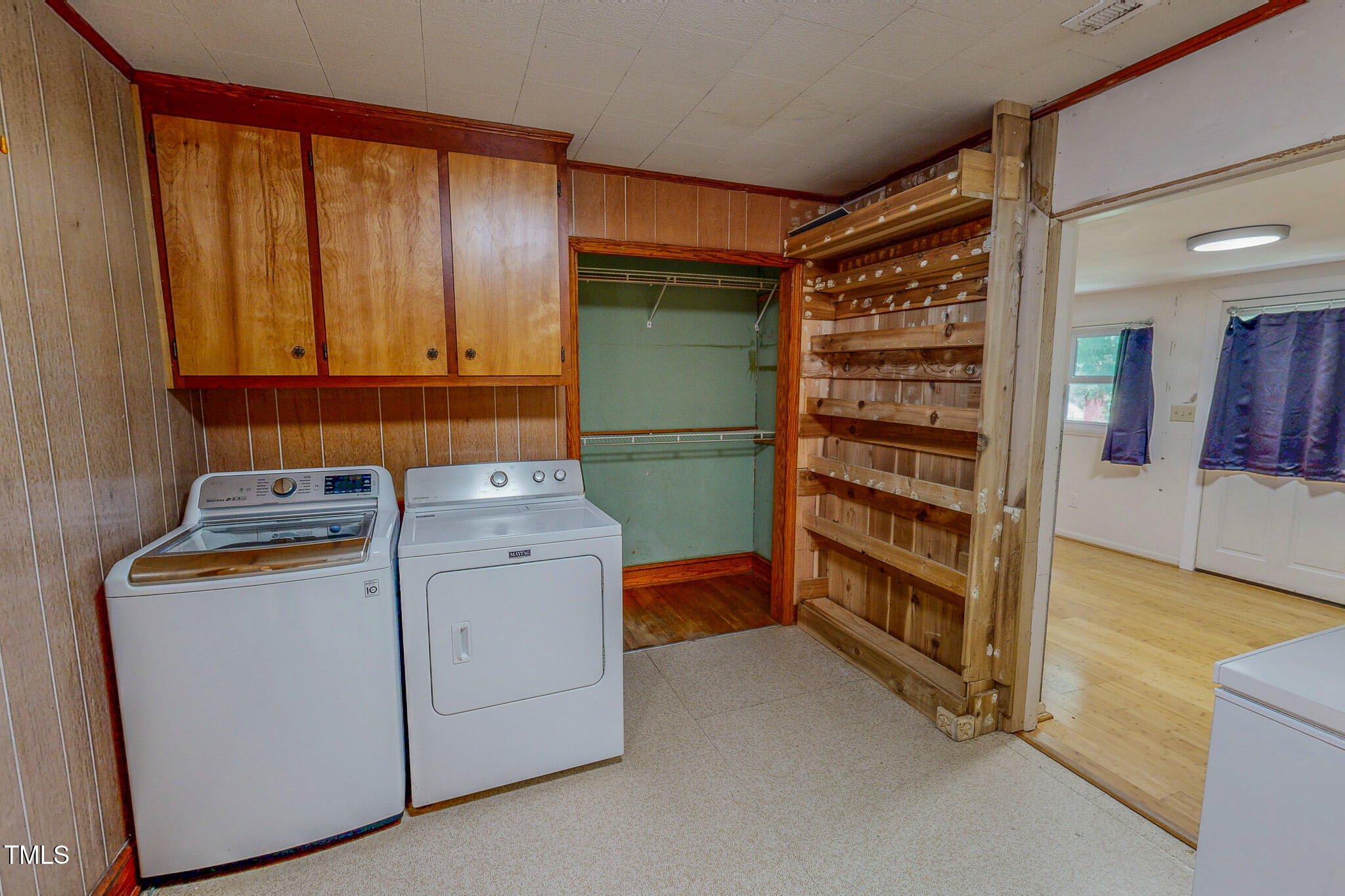 623 Chambers Road Rougemont, NC 27572 - Photo 28 of 44 a utility room with dryer and washer