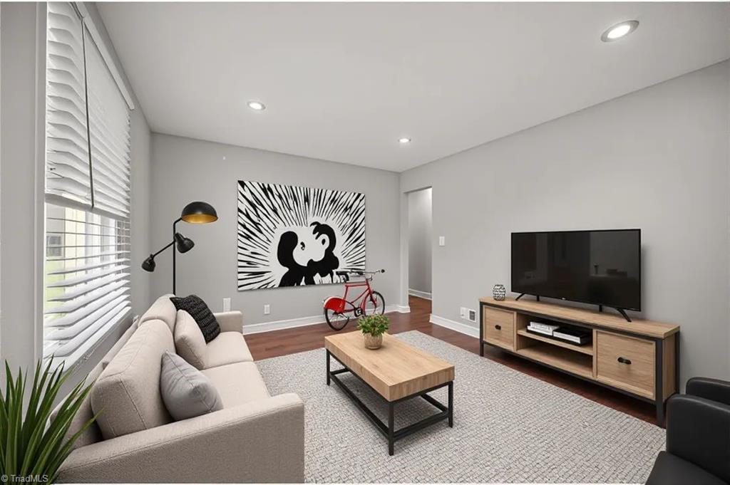 3734 Carver School Road Winston-Salem, NC 27105 - Photo 4 of 30 virtually staged main living area