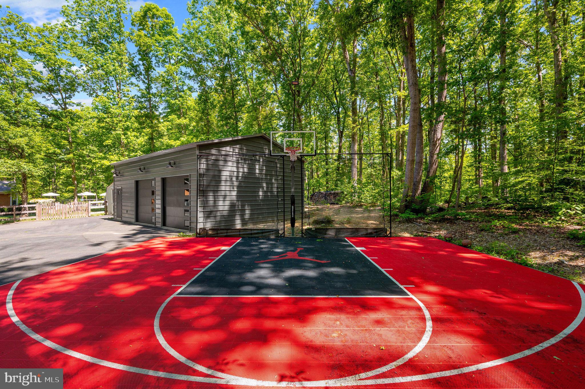 144 Clark Patton Road Fredericksburg, VA 22406 - Photo 5 of 72 Custom done basketball court
