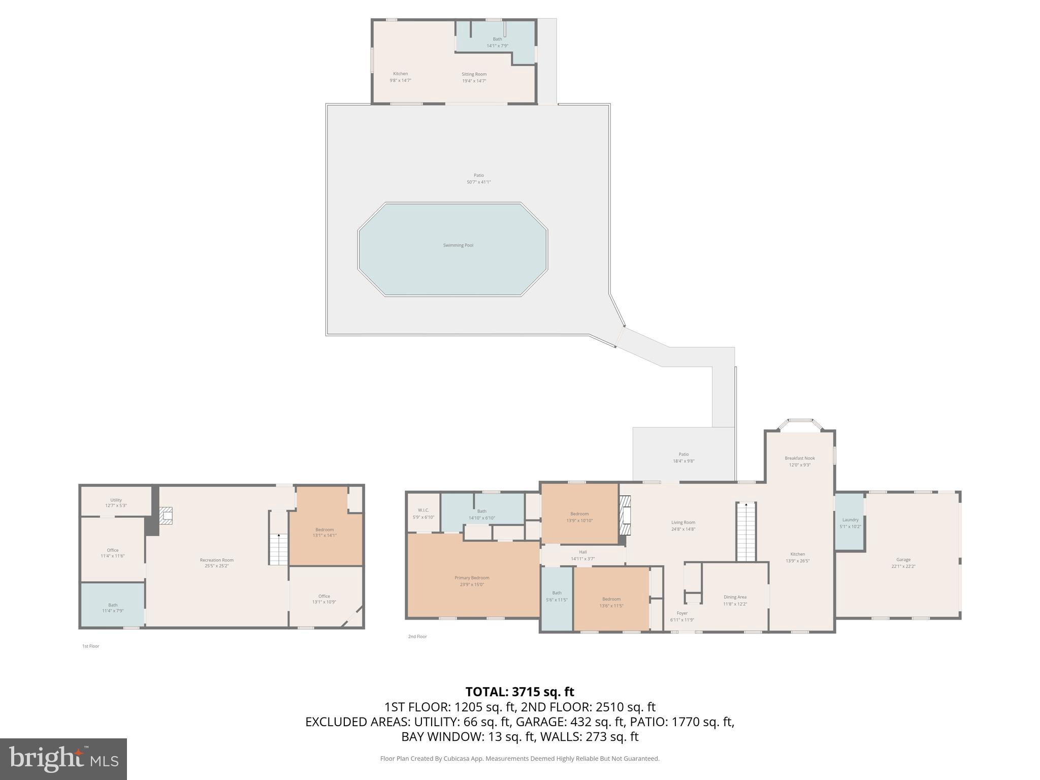 144 Clark Patton Road Fredericksburg, VA 22406 - Photo 72 of 72 Combined Floor Plan