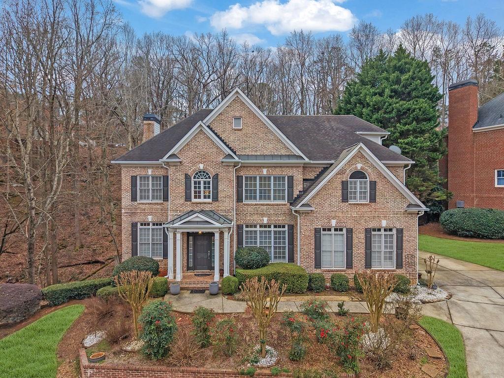 100 Trowbridge Road Atlanta, GA 30350 - Photo 41 of 42 a front view of a house with a yard