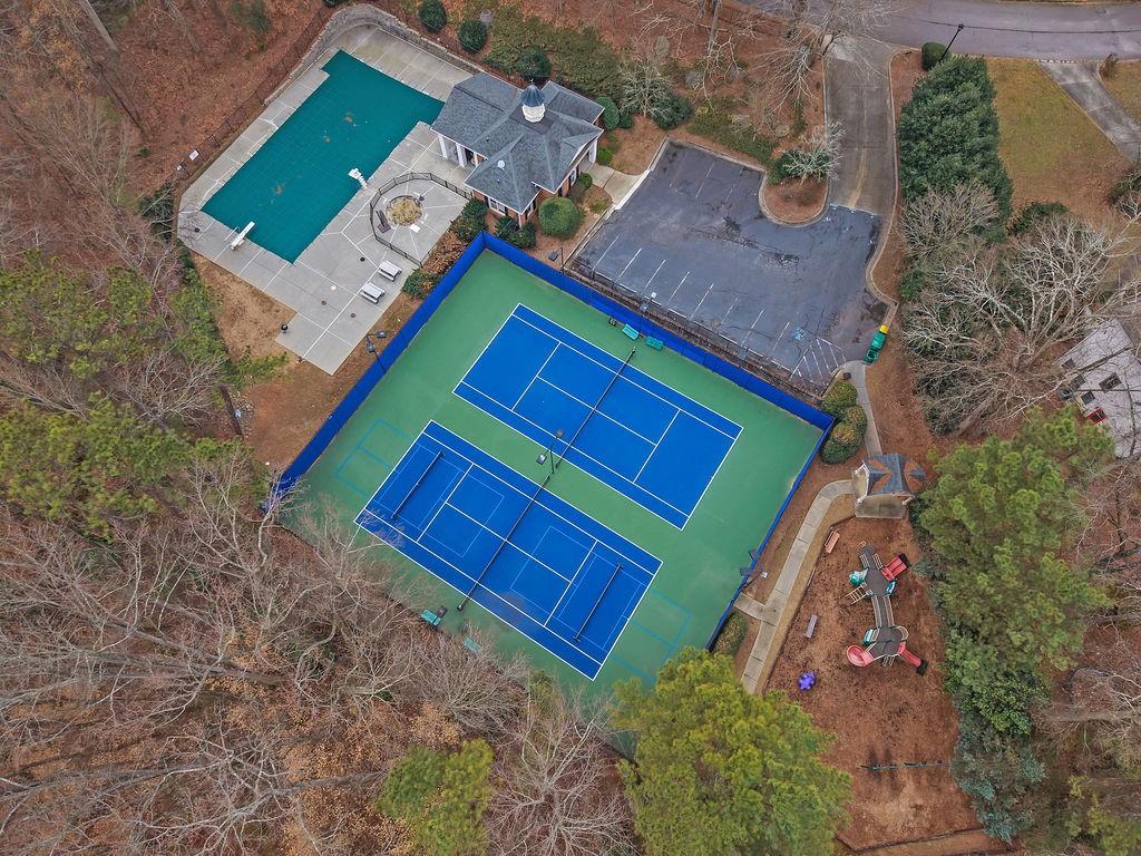 100 Trowbridge Road Atlanta, GA 30350 - Photo 42 of 49 an aerial view of a house