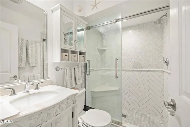 a house view with a seating space