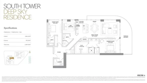 $2,275,000 | 153 North Seabreeze Boulevard, Unit 1105S, Fort Lauderdale, FL 33304