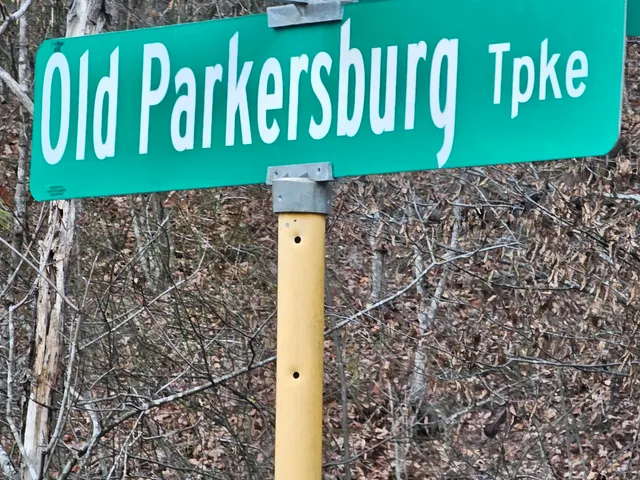 a view of a sign board