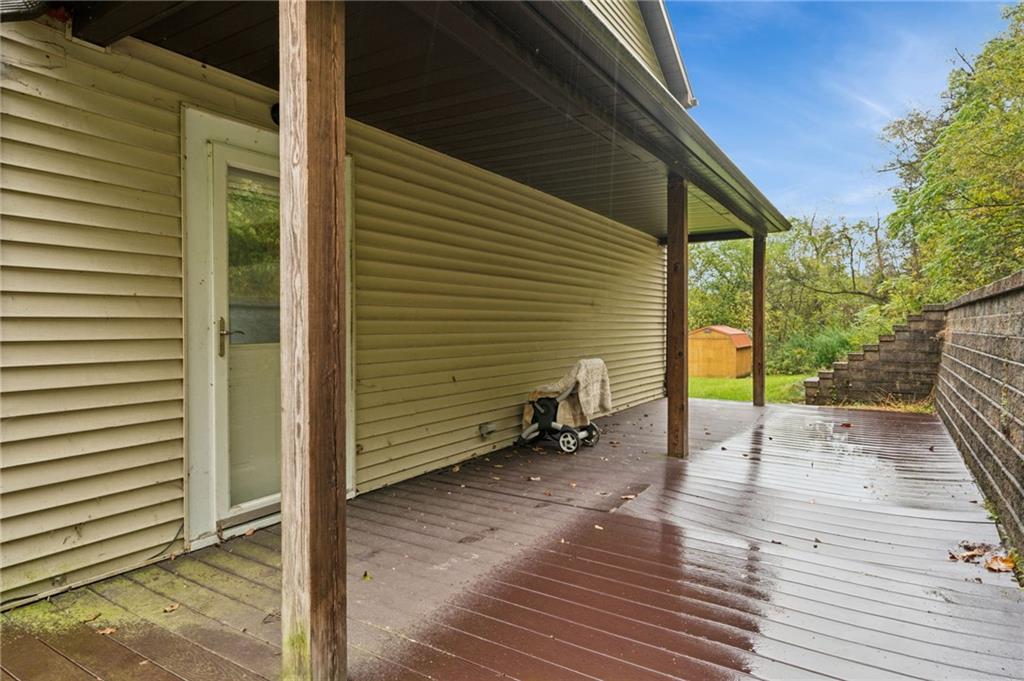 4314 Rostosky Ridge Road Monongahela, PA 15063 - Photo 29 of 38 a backyard of a house with seating space