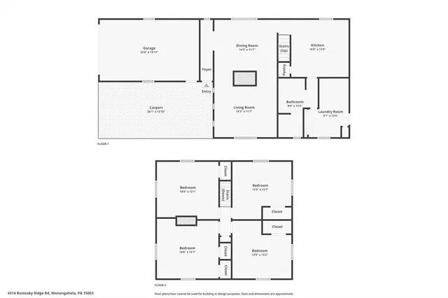 $174,900 | 4314 Rostosky Ridge Road, Monongahela, PA 15063