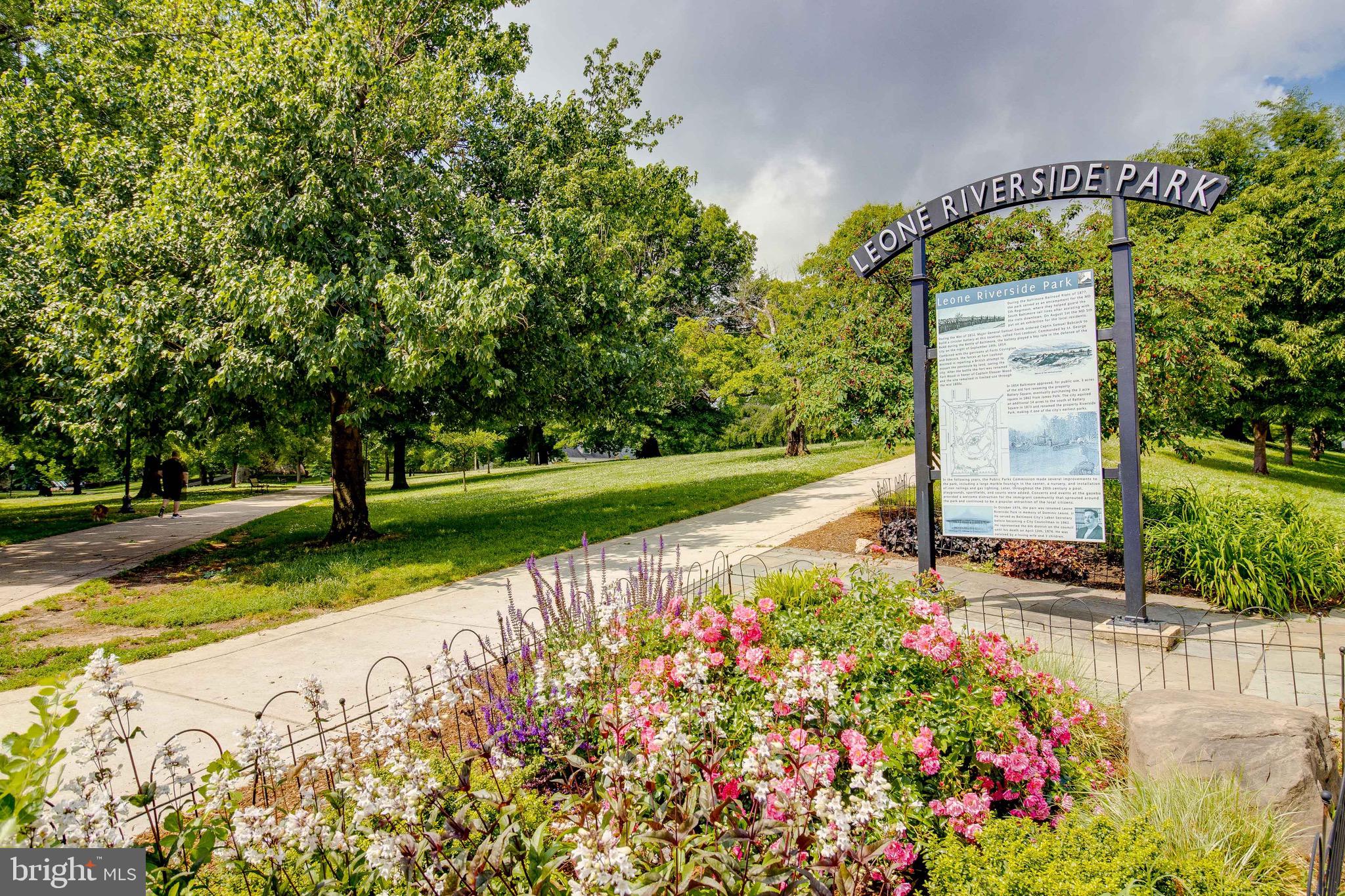 436 East Randall Street Baltimore, MD 21230 - Photo 36 of 37 Riverside park right across the street!!