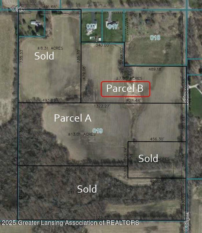 Parcel B Cooper Road Leslie, MI 49251 - Photo 2 of 12 7.00 Acres