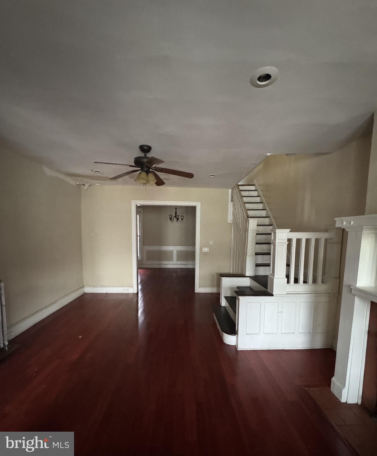 4935 Pulaski Avenue Philadelphia, PA 19144 - Photo 5 of 22 a view of entryway and hall with wooden floor