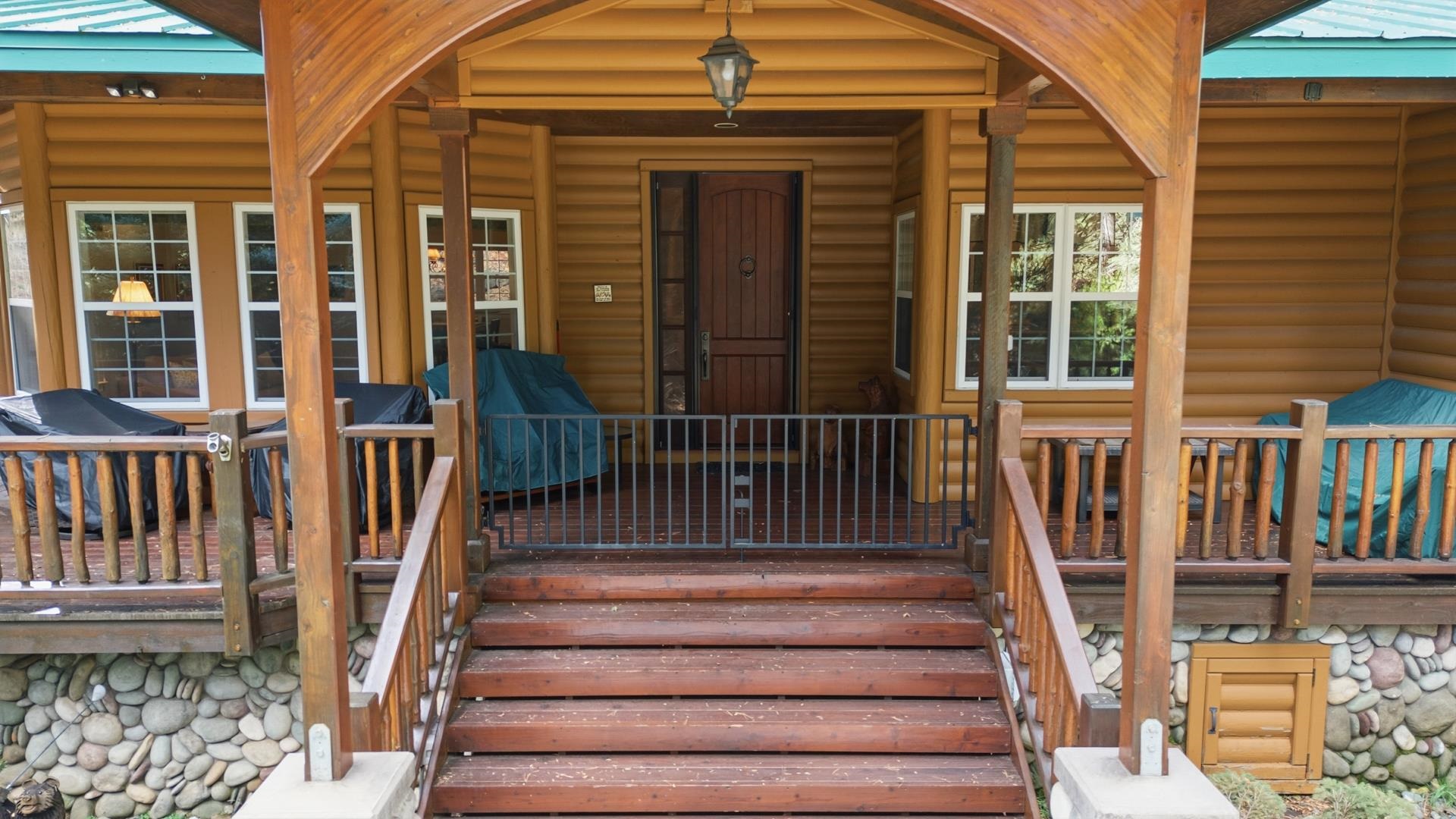 1017 Timber Ridge Road Lake Almanor, CA 96137 - Photo 37 of 45 a view of entryway with a front door