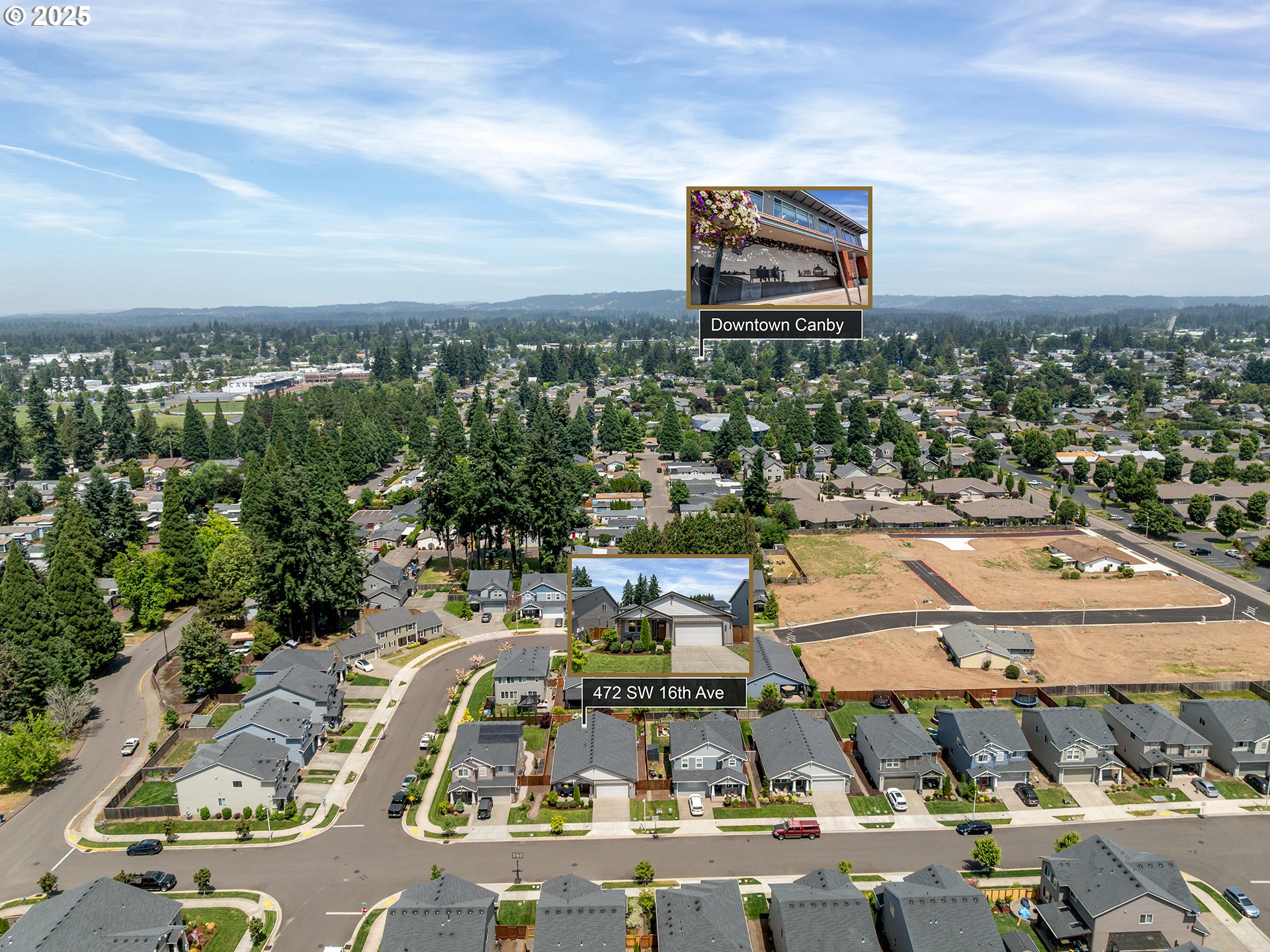 472 Southwest 16th Avenue Canby, OR 97013 - Photo 39 of 44 Drone View/UAV
