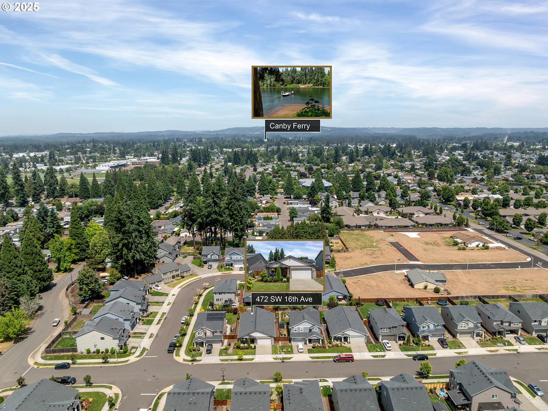 472 Southwest 16th Avenue Canby, OR 97013 - Photo 41 of 44 Drone View/UAV