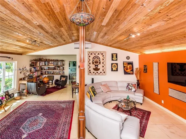 a very nice looking room with a large window