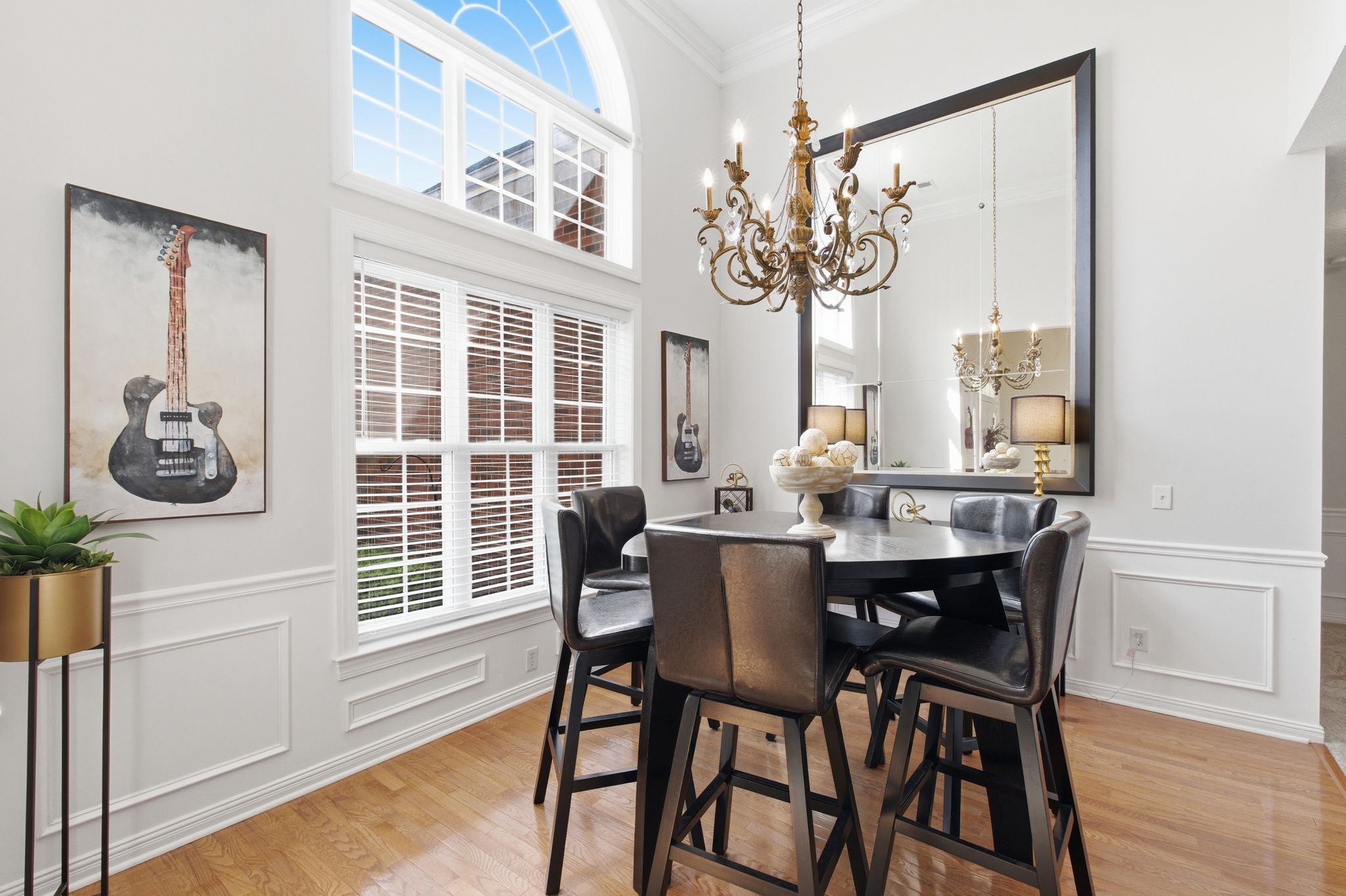 130 Cedar Ridge Lane Hendersonville, TN 37075 - Photo 6 of 37 a view of a dining room with furniture wooden floor and a chandelier