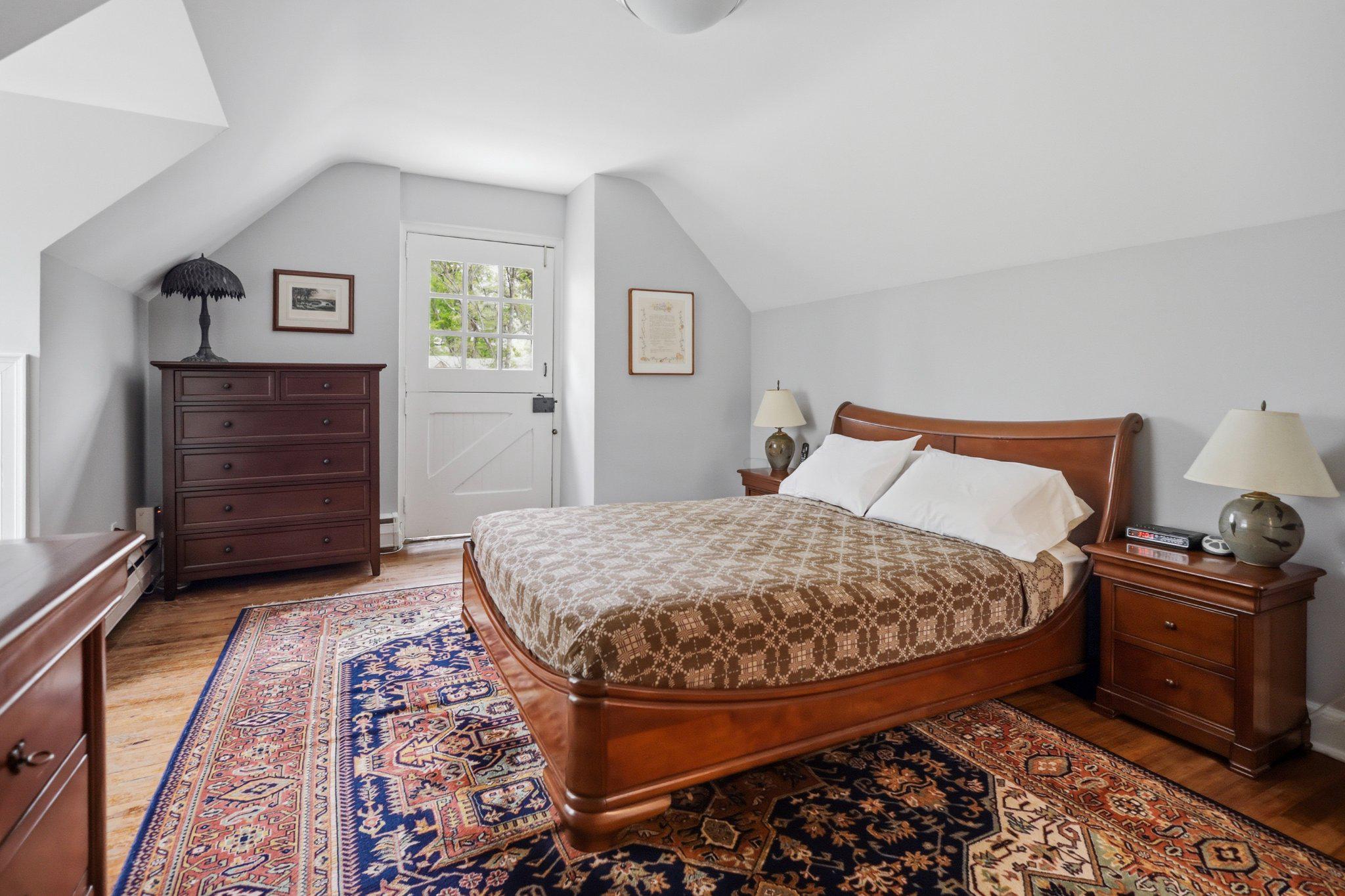 91 East Bells Mill Road Philadelphia, PA 19118 - Photo 21 of 29 Second floor bedroom with dutch door roof access