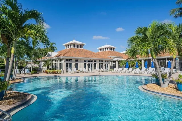 a view of outdoor space yard and swimming pool