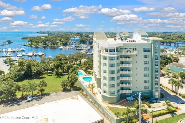 a view of a city with tall buildings