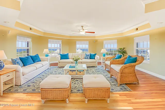 a view of a room with an empty room