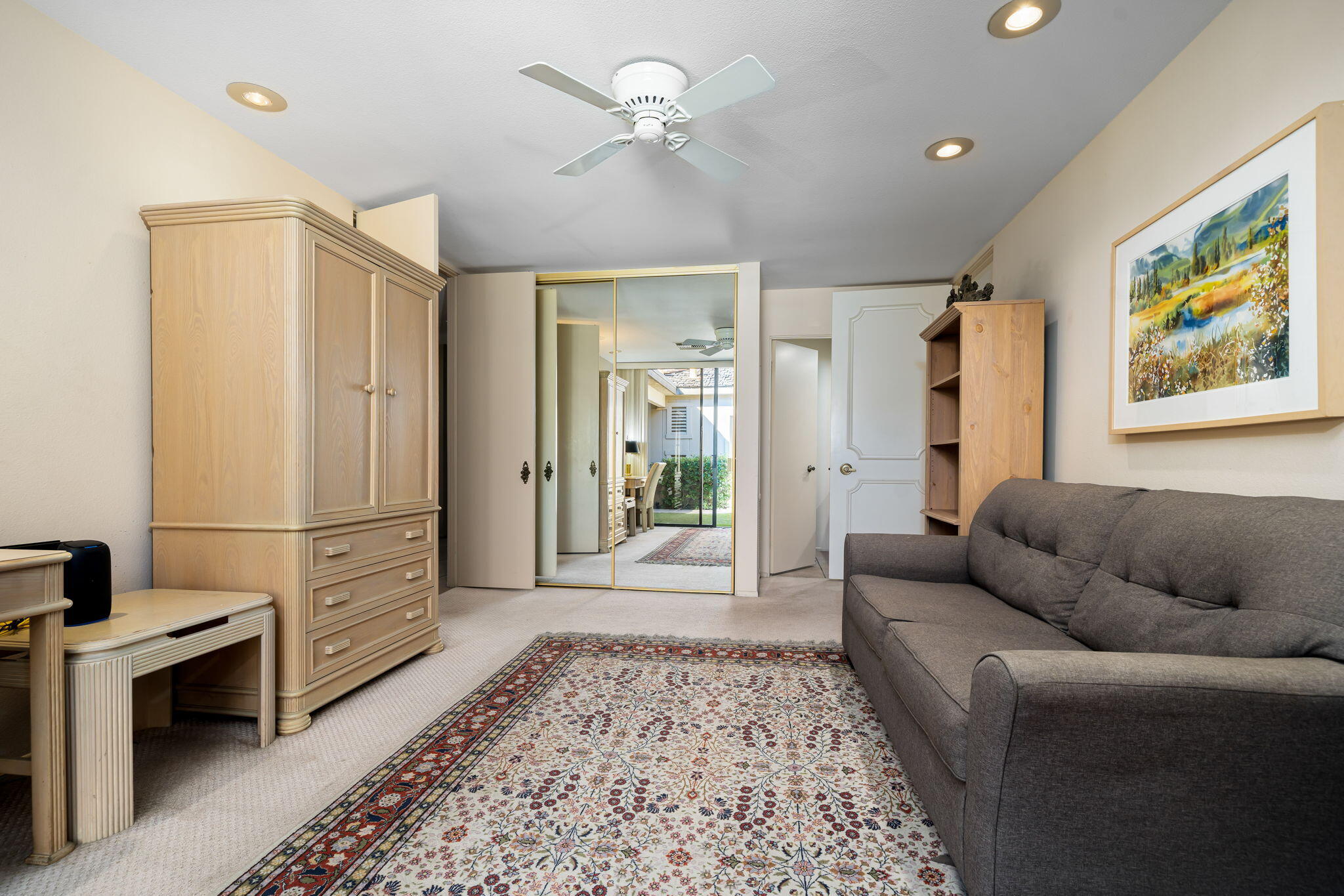 13 Duke Drive Rancho Mirage, CA 92270 - Photo 45 of 68 a living room with furniture and a rug