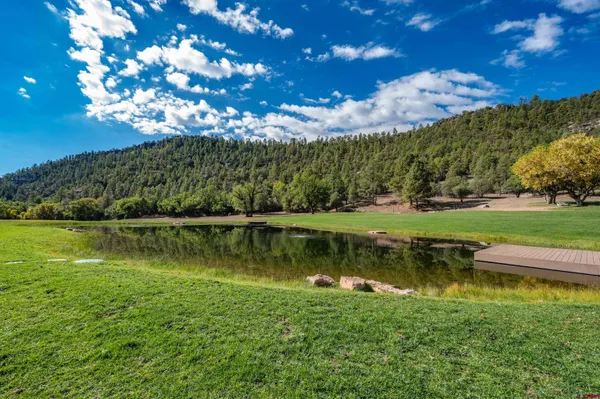 a car parked in front of a house with large trees