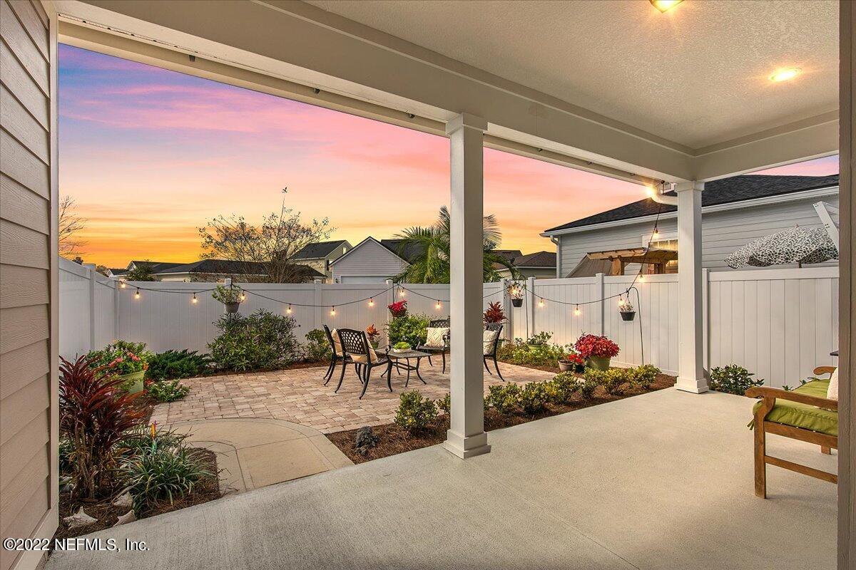 655 Sternwheel Drive St. Johns, FL 32259 - Photo 2 of 42 Back Porch at Sunset