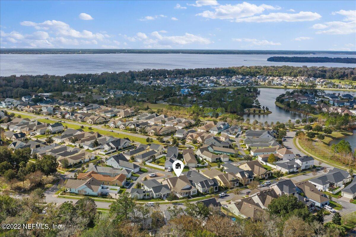 655 Sternwheel Drive St. Johns, FL 32259 - Photo 26 of 42 Aerial to River