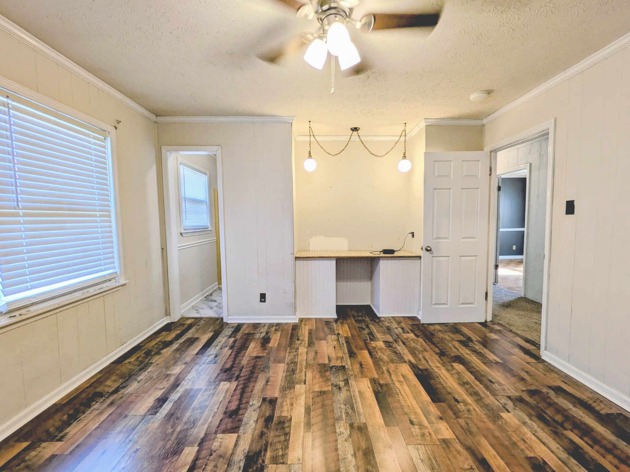 3416 Erin Road McEwen, TN 37101 - Photo 17 of 43 a view of a room with wooden floor and a window