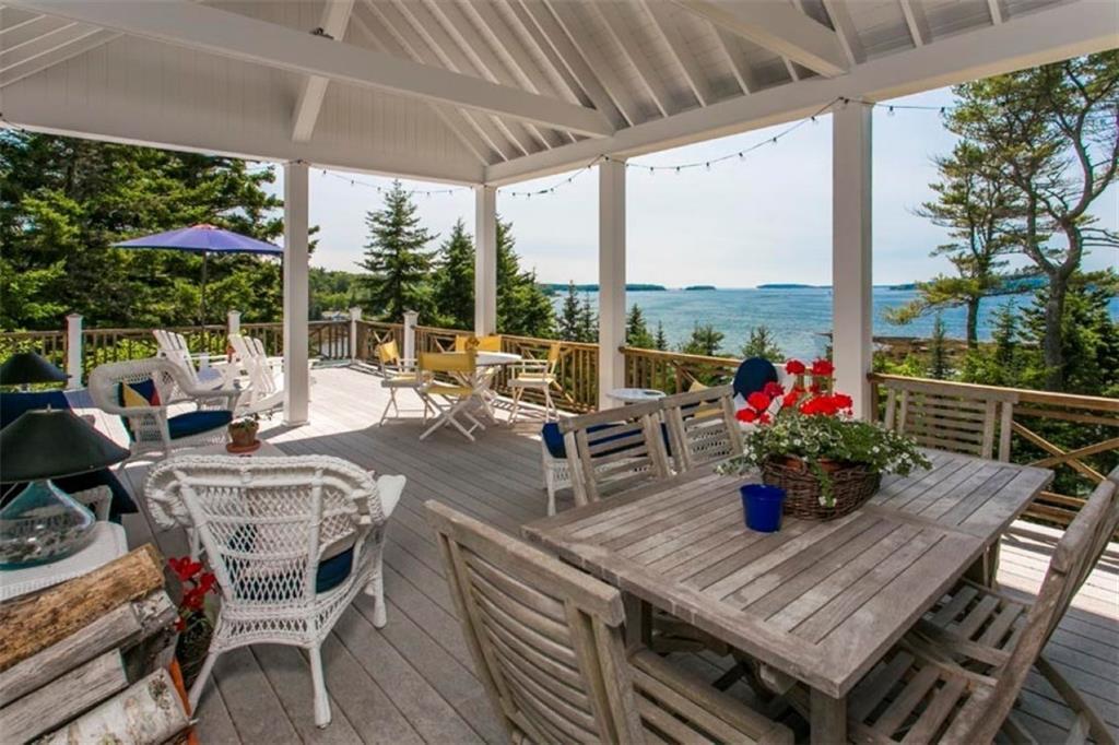 161 Paradise Point Road East Boothbay, ME 04544 - Photo 6 of 35 The oversized covered porch and huge...