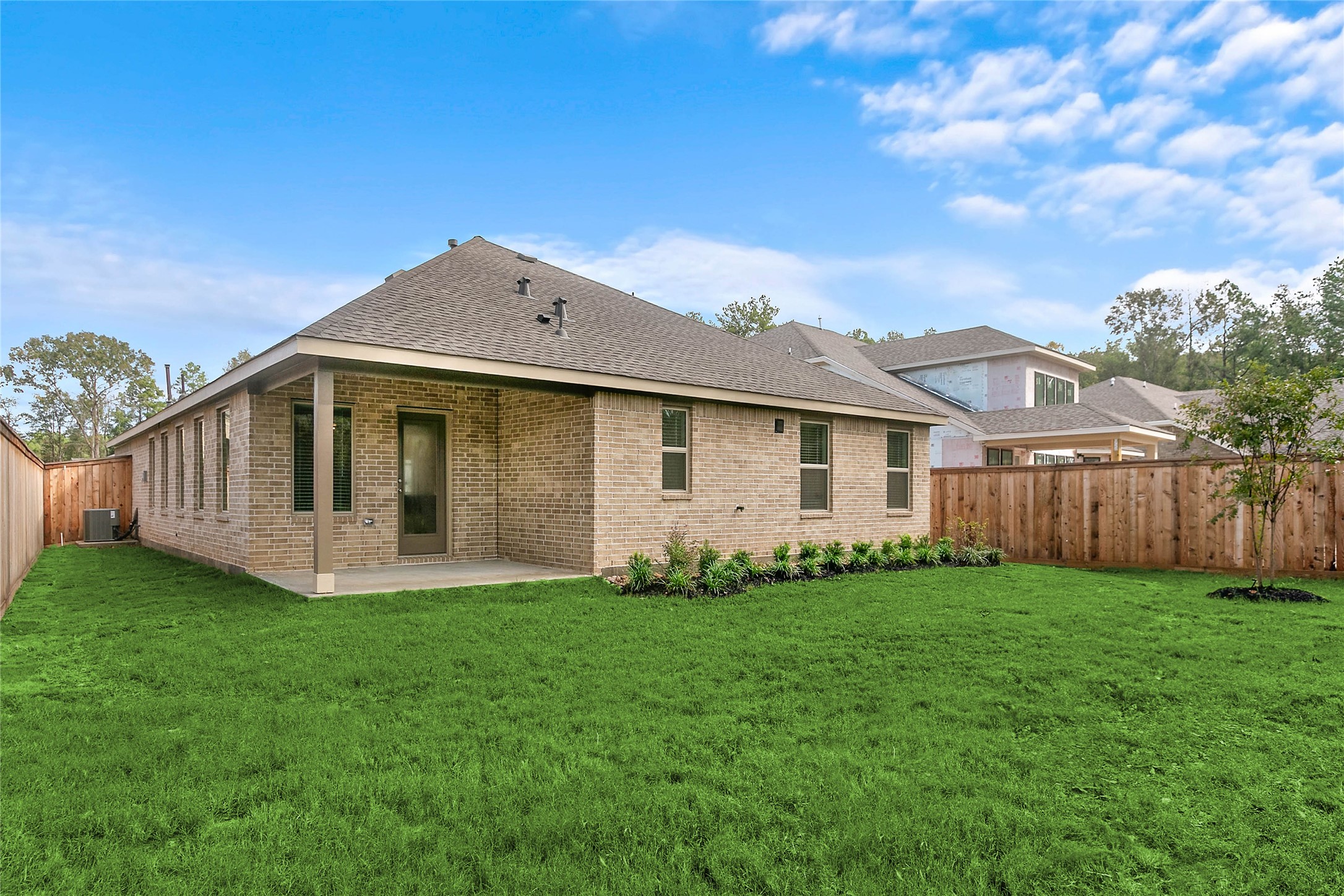 7602 Angels Lndg Lane Porter, TX 77365 - Photo 25 of 32 Fenced backyard is perfect for Spot.