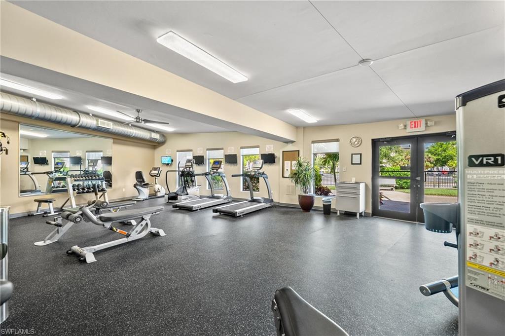 1900 Virginia Avenue, Unit 902 Fort Myers, FL 33901 - Photo 36 of 41 a view of a room with gym equipment