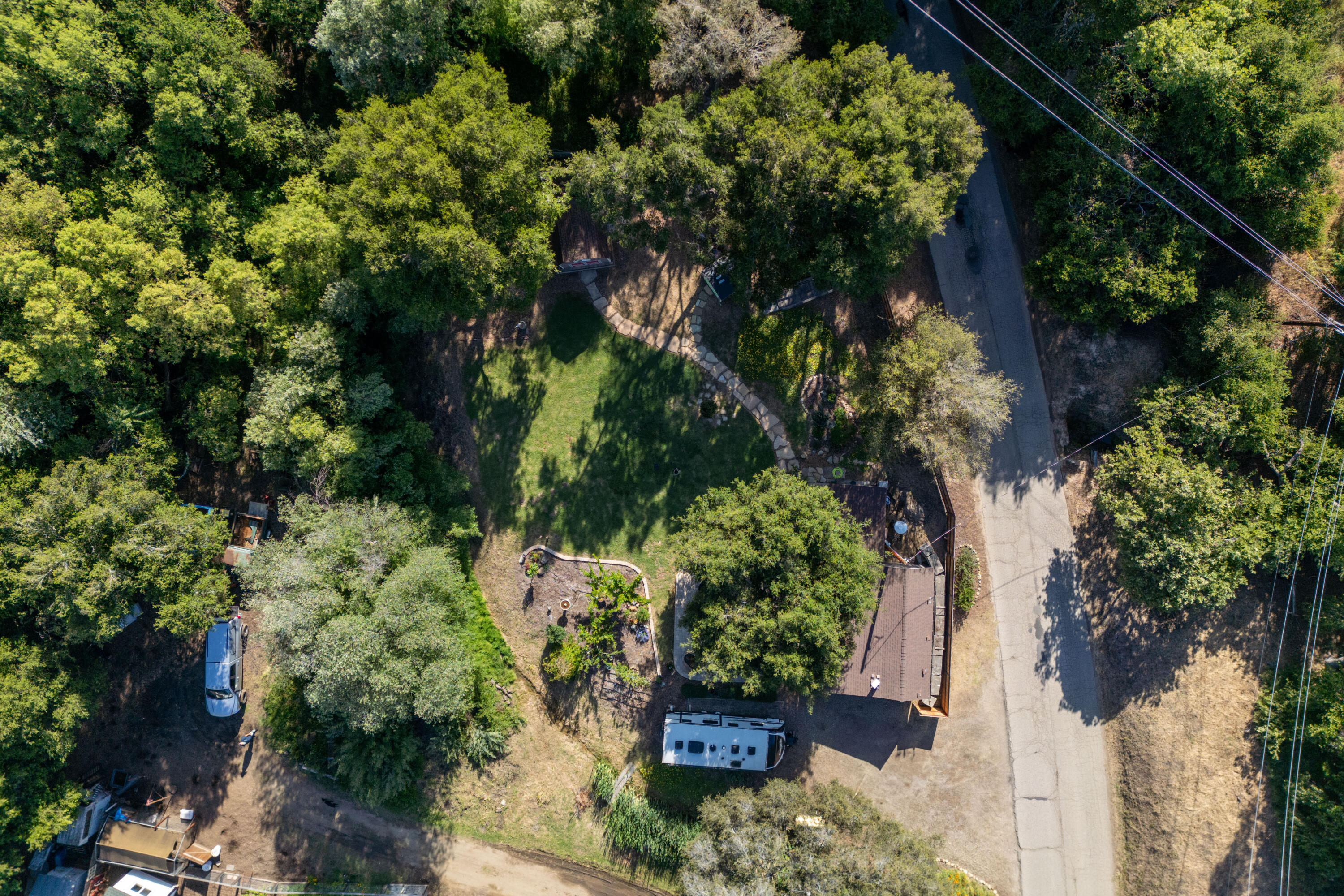 710 Ballard Canyon Road Solvang, CA 93463 - Photo 21 of 23 an aerial view of a house with a yard