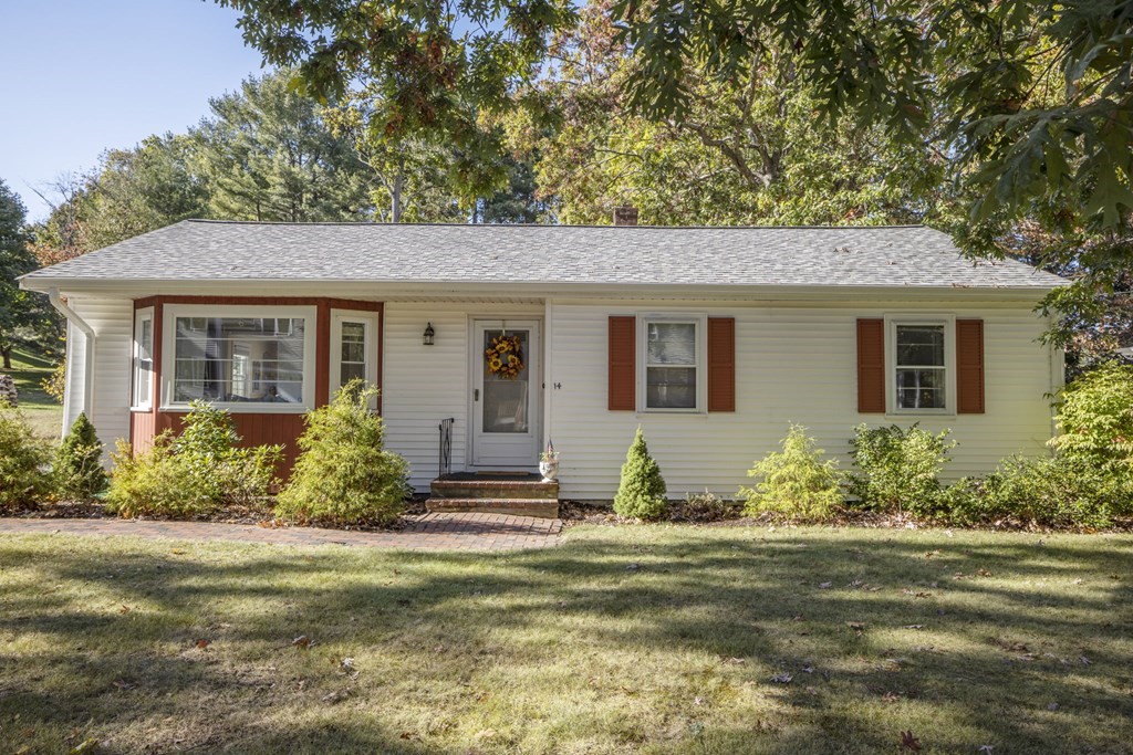 14 Old Randolph Street Canton, MA 02021 - Photo 1 of 32 a front view of house with yard