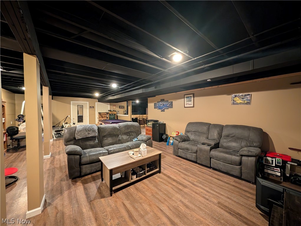 7360 Jones Road Nashport, OH 43830 - Photo 23 of 29 Living area with wood finished floors