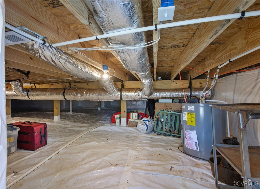 321 Johnson Mill Road Bumpass, VA 23024 - Photo 28 of 33 a view of a garage with storage