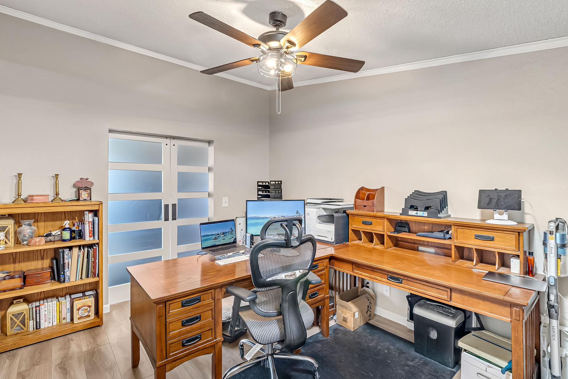 13090 Bs Road Glade Park, CO 81523 - Photo 31 of 40 a view of a workspace with furniture