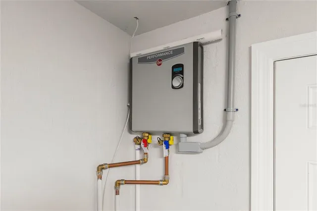 a view of front door with lounge chair