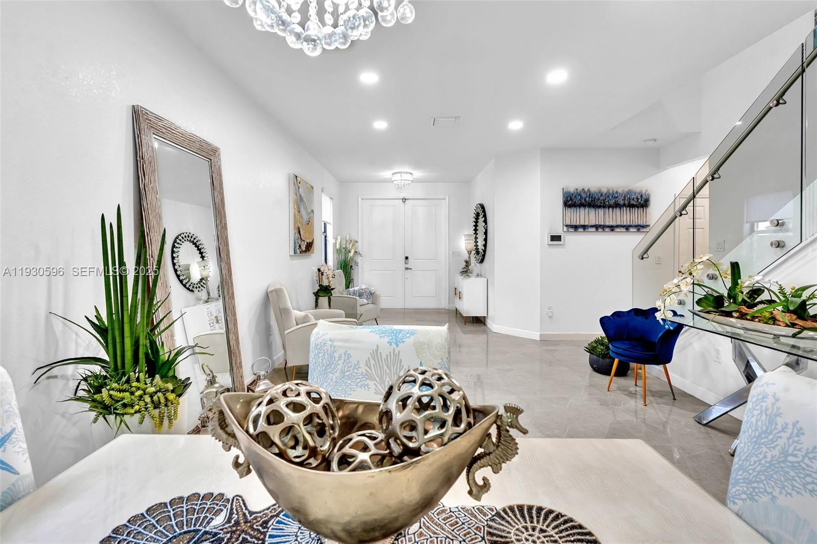 11709 Southwest 253rd Street Homestead, FL 33032 - Photo 31 of 47 a living room with furniture and a potted plant