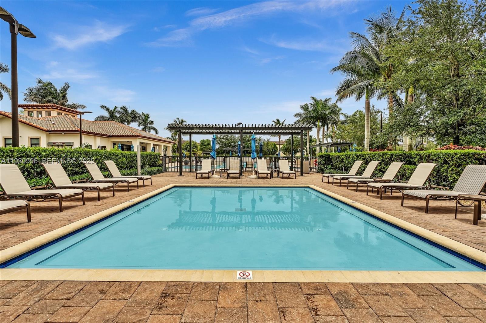 11709 Southwest 253rd Street Homestead, FL 33032 - Photo 42 of 47 a view of swimming pool with outdoor seating