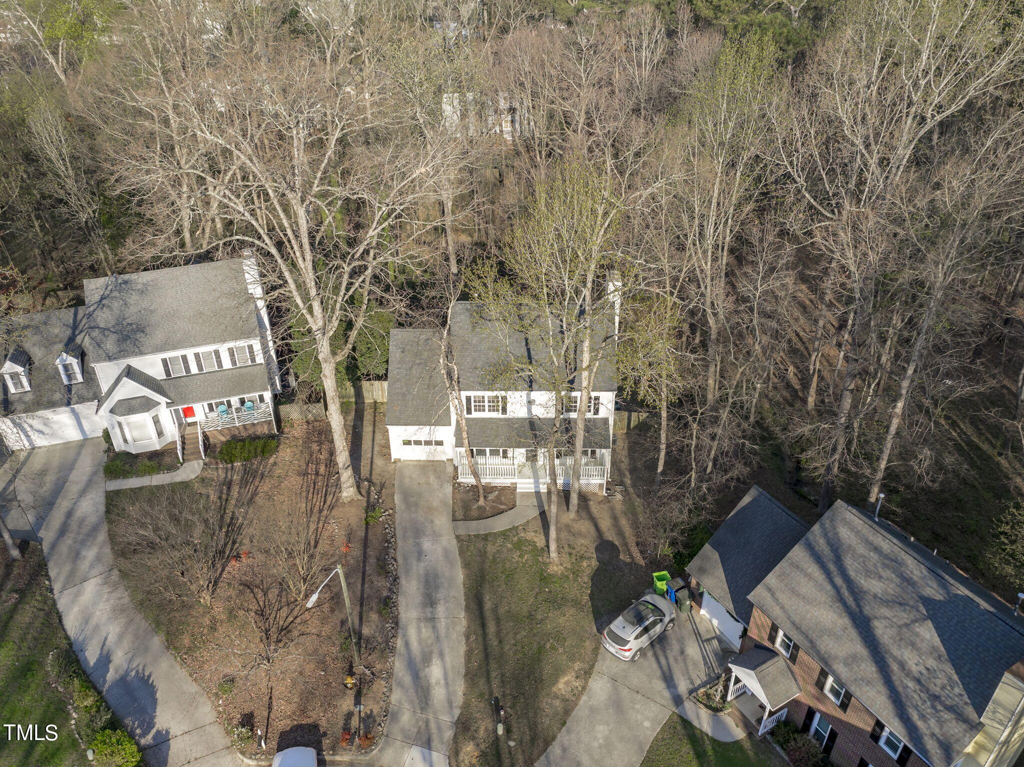 4601 Fisk Court Raleigh, NC 27604 - Photo 40 of 49 Aerial View